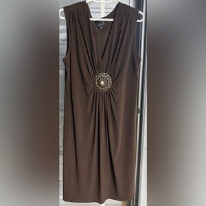 Brown sleepless dress